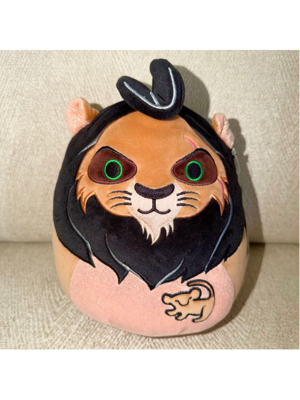 NWT 2024 Original Squishnallows Disney The Lion King Scar 8” Plush